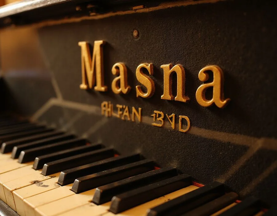 Close-up of the Yamaha cast-iron frame