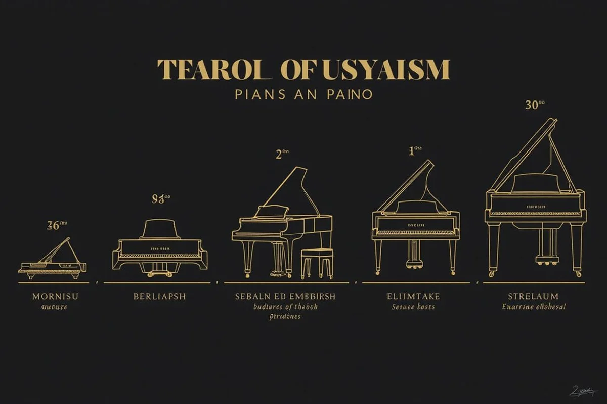 Chart showing UK piano price tiers